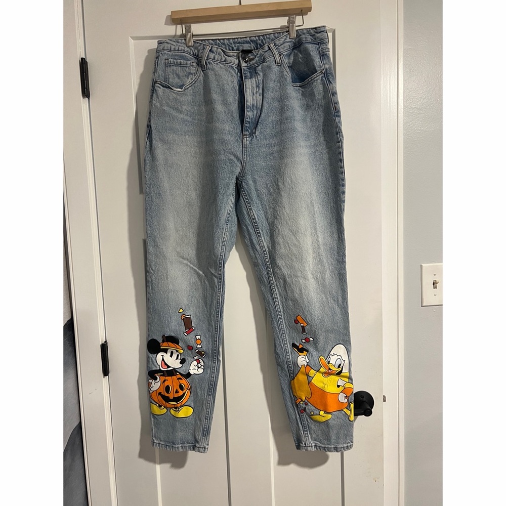 Mickey Halloween Mom Jeans